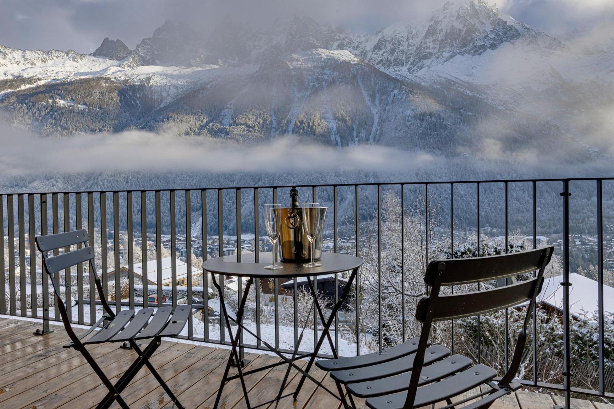 Chalet Ciscana Chamonix Montblanc Bagian luar foto