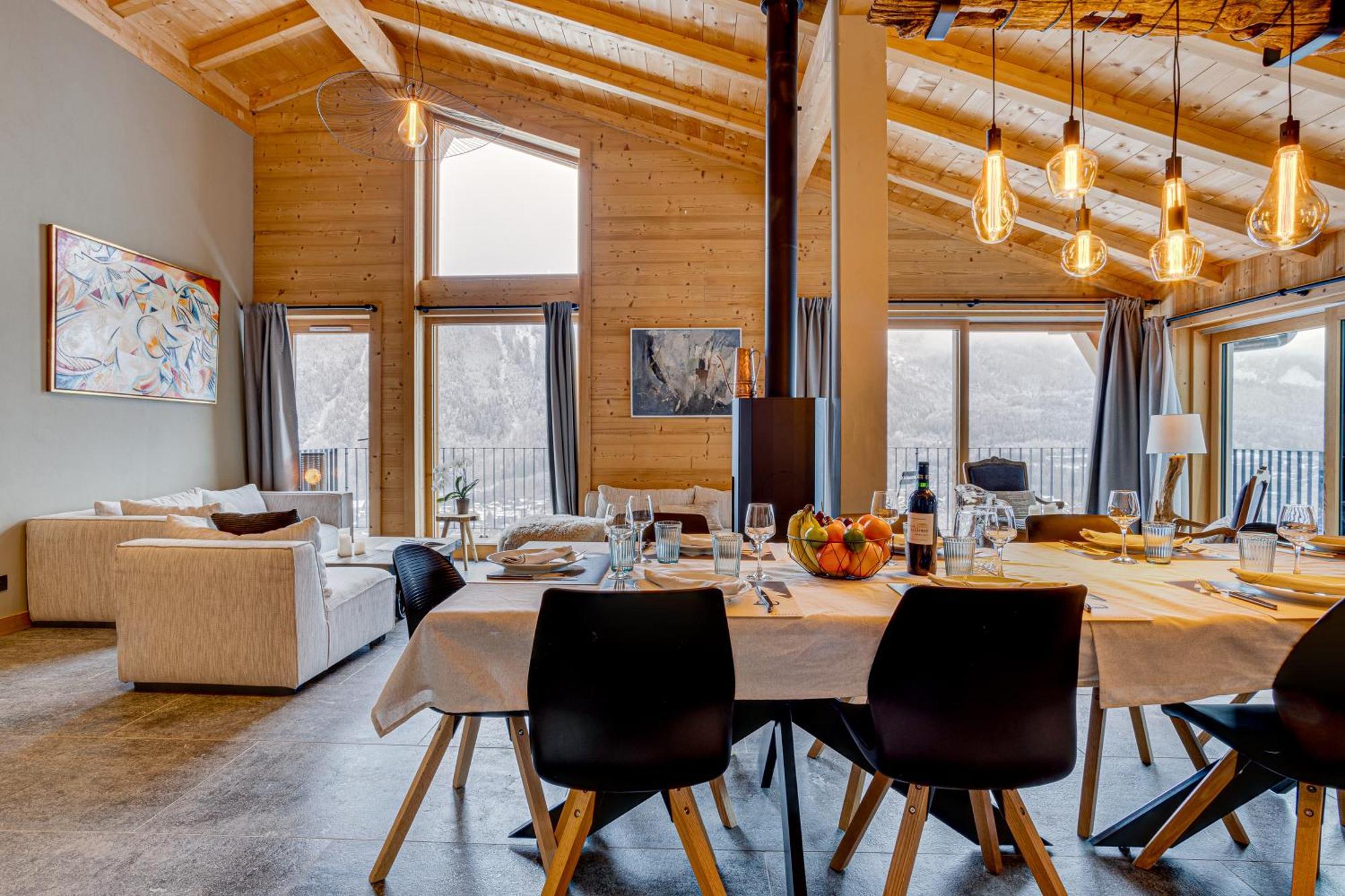 Chalet Ciscana Chamonix Montblanc Bagian luar foto